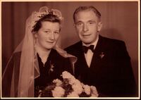 Hochzeit meiner Eltern 1954